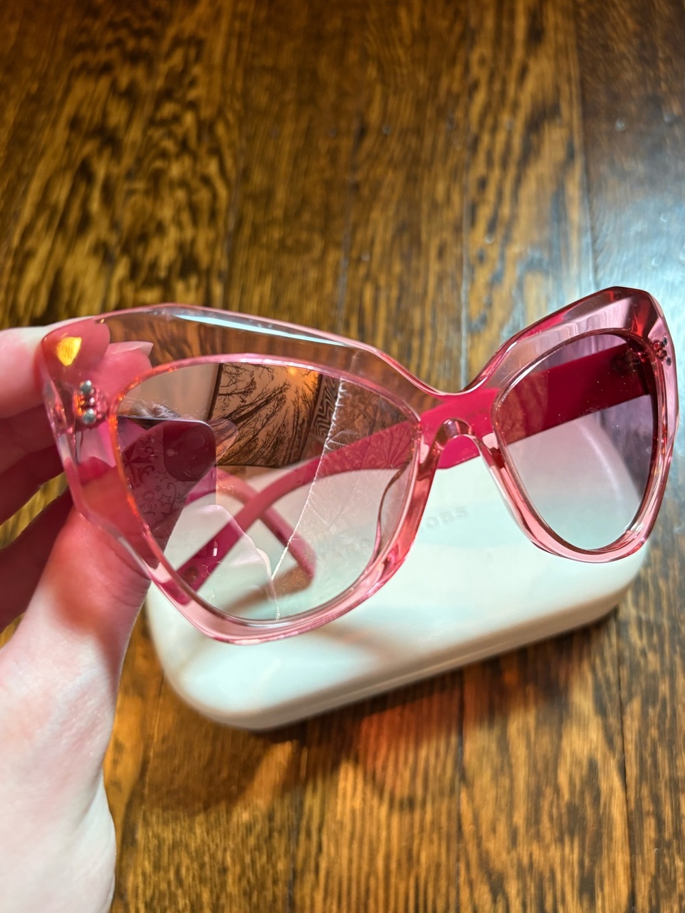 Marc Jacobs Pink Sunglasses - Picture 4 of 10